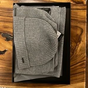 Hugo Boss Cashmere Beanie & Scarf Laurenzi Kit